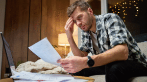 Financiamento empresarial atrasado